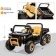 preview thumbnail 37 of 40, 24v Ride On Dump Truck Utv for Kids to Drive, 2 Seater Kids Utv Ride On Truck w/Parent Remote Control