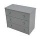 preview thumbnail 19 of 48, Low Study Twin Size Wooden Loft Bed with Cabinet and Rolling Portable Desk - Functional Design