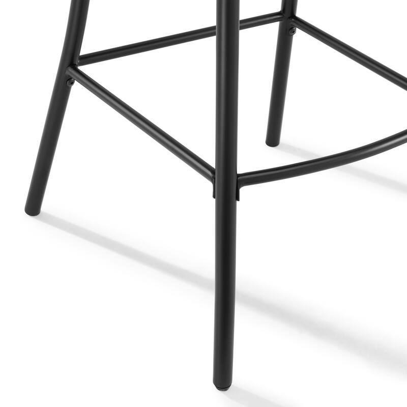 Crosley Camille 2Pc Metal Counter Stool Set - 19.25 W x 19.25 D x 40.24 H