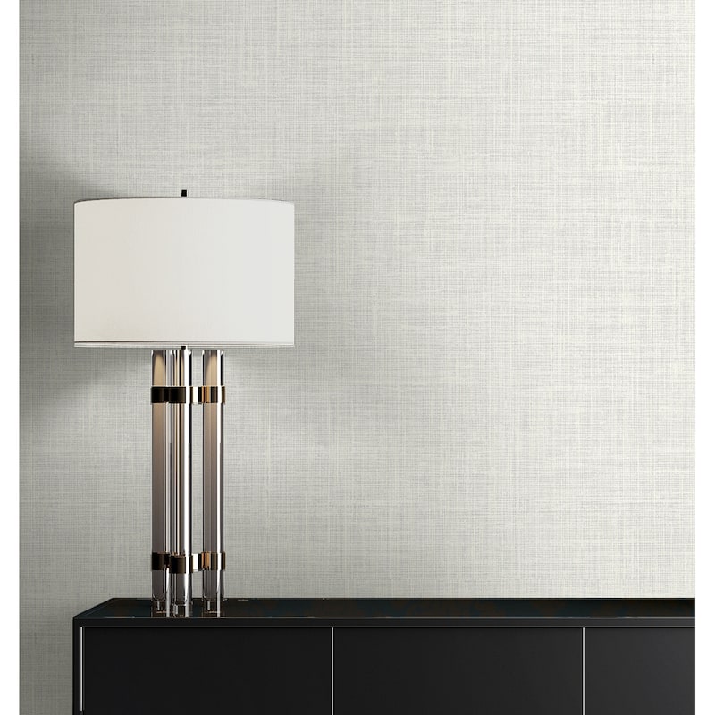 Seabrook Designs Soho Linen Nonwoven Unpasted Wallpaper