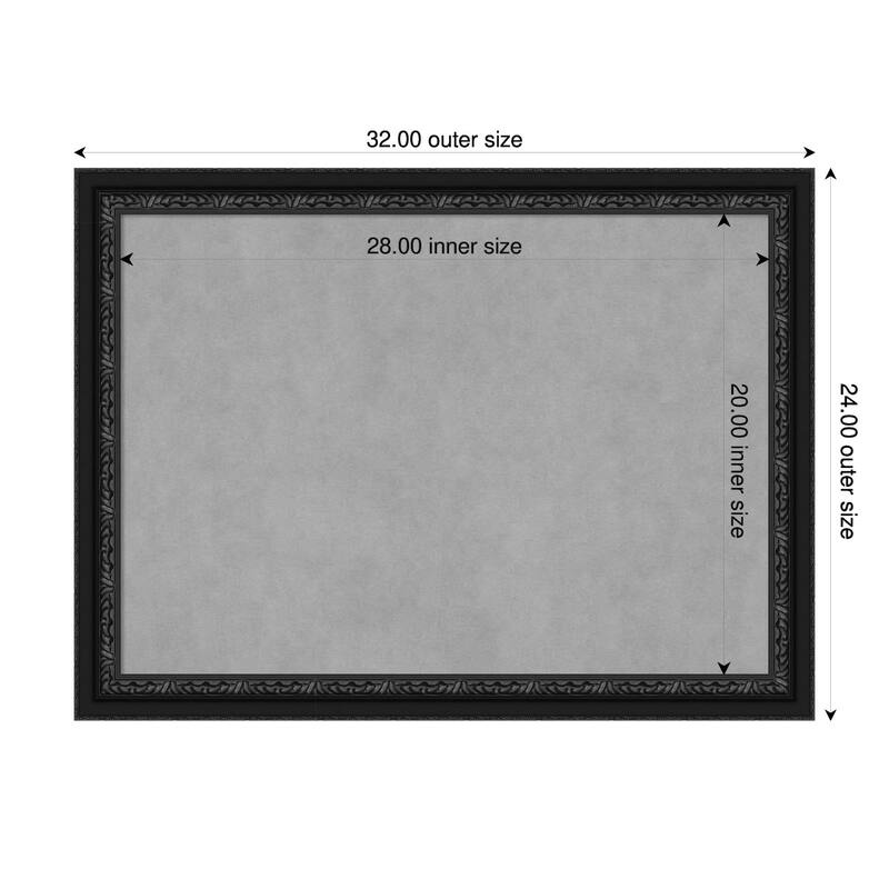 Amanti Art Downton Black Framed - 32 x 24 in