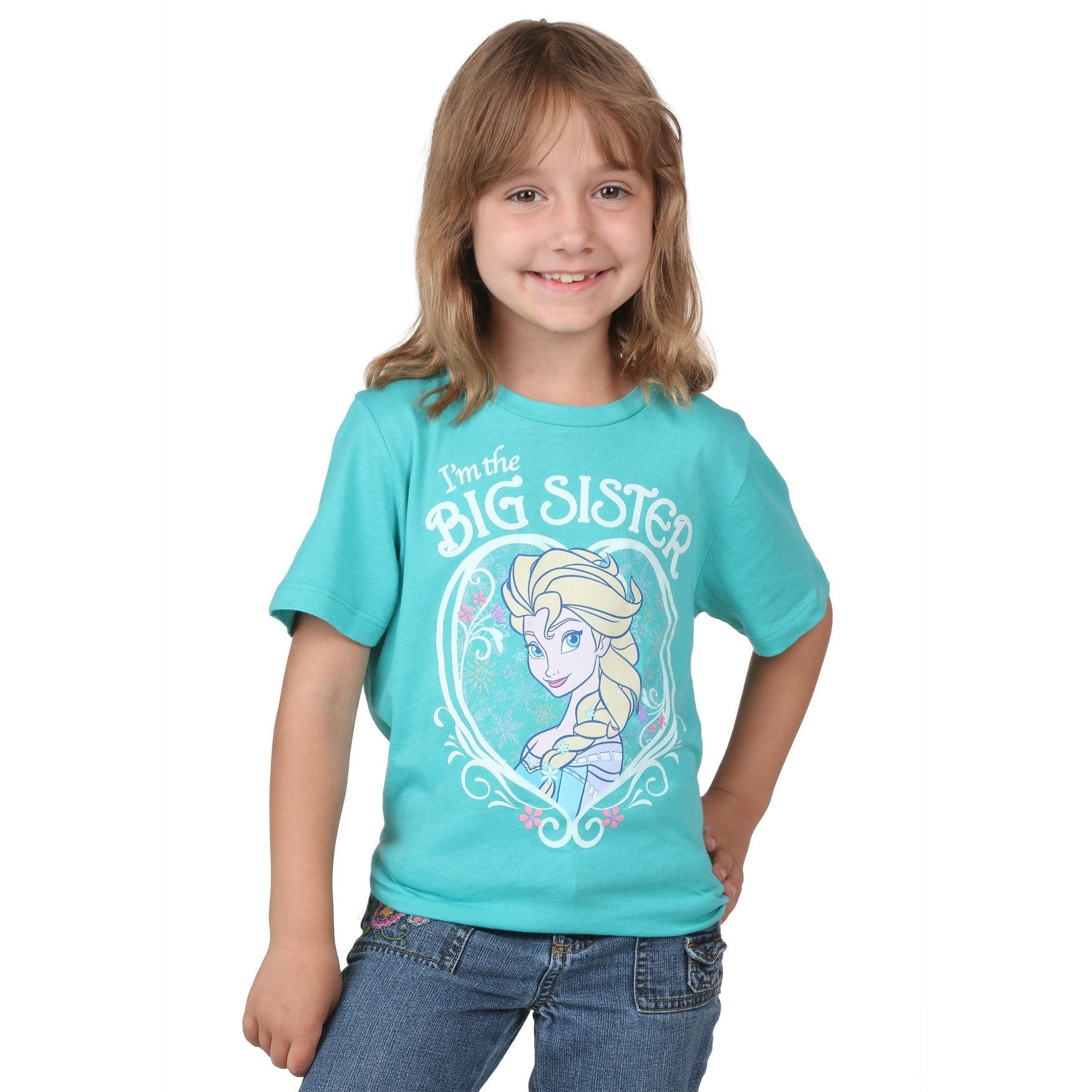 Frozen Elsa I M The Big Sister T Shirt 10 Overstock 14280190