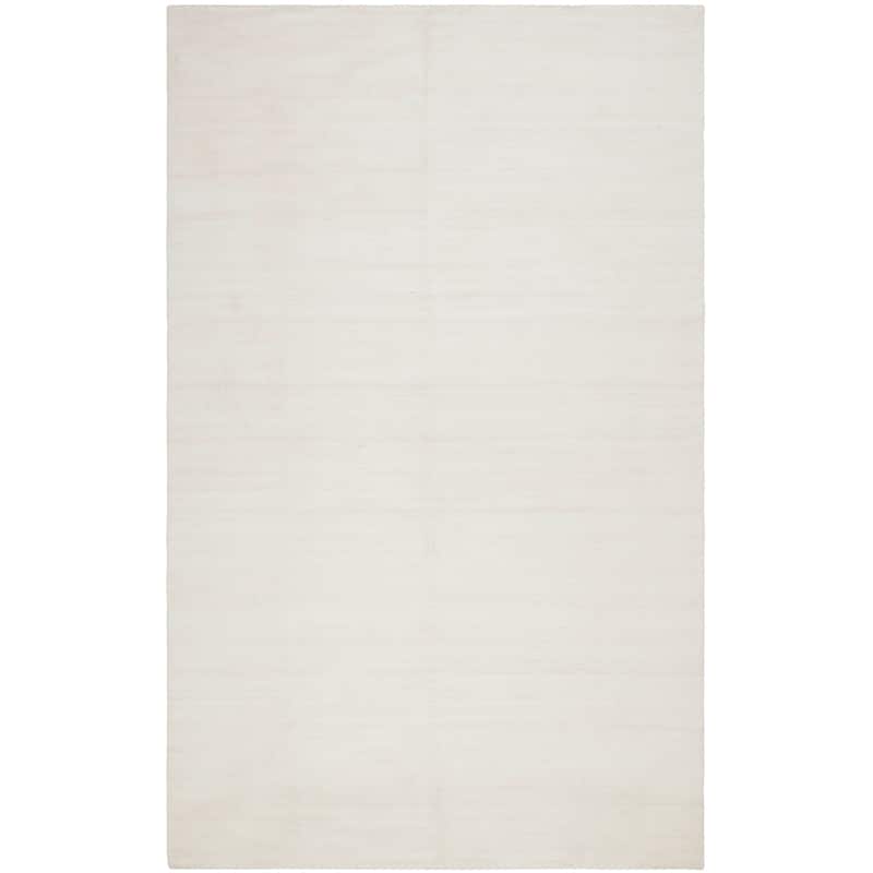 Lauren Ralph Lauren Handmade Sandoval Modern & Contemporary Solid Rug - 5' x 8' - Morning Pearl