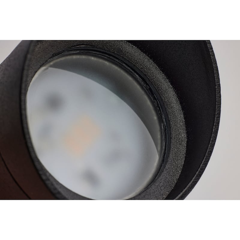 LED Landscape Flood 6 Watt Matte Black Finish- 3000K 120 Volt