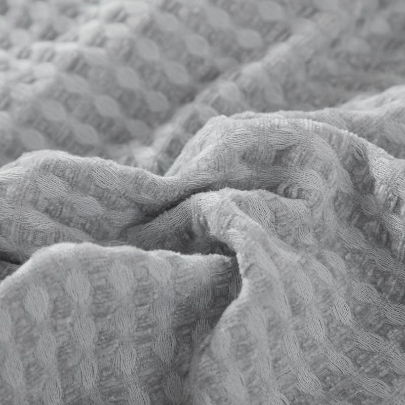 Fluffy Waffle Weave Chenille Throw Blanket