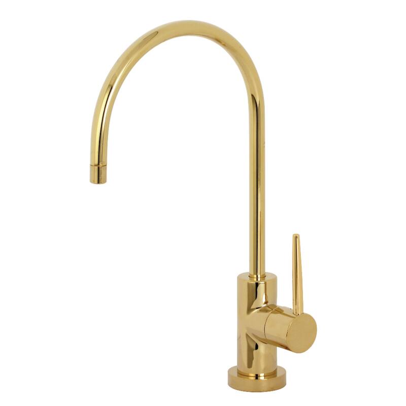 New York Single-Handle Cold Water Filtration Faucet - Polished Brass