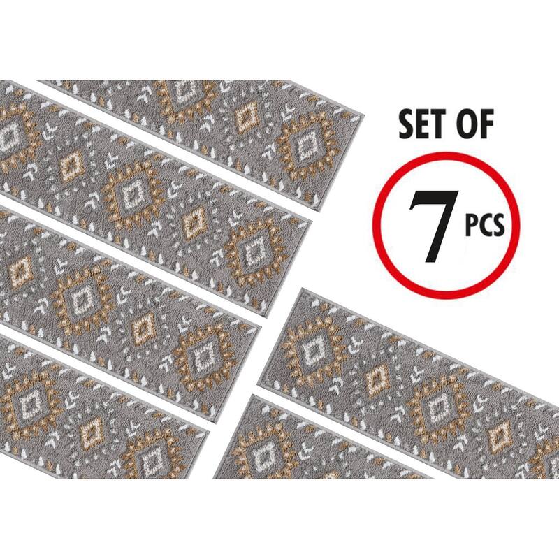 SussexHome Traditional PP Stair Treads (9 x 28 in.)
