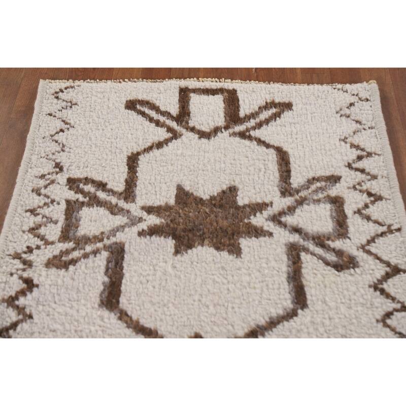Anatolian Turkish Runner Rug Handmade Wool Carpet - 3'0"x 11'8"