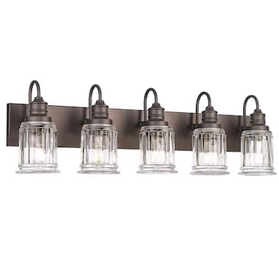 5-Light Bathroom Vanity Lights, Wall Mounted Light for Bathroom