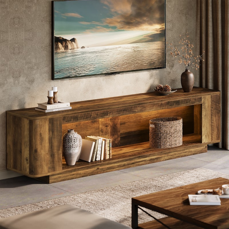 70.9-Inch TV Stand, Entertainment Center for 65/70/75/80-Inch TVs