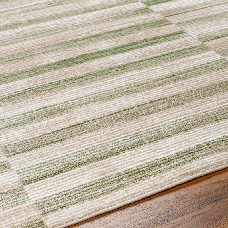 Livabliss San Fran Casual Checkered Area Rug