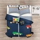 preview thumbnail 17 of 26, Lush Decor Racing Cars Reversible Oversized Comforter Set