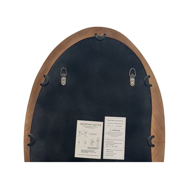 Quarry Oval Mirror - 26H x 16W x 1D