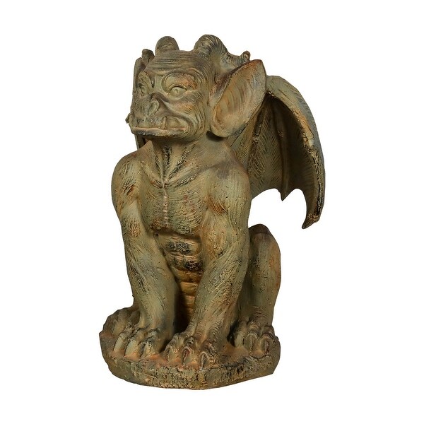 Large Winged Gargoyle Statue Sitting Gargoyle Monster Garden