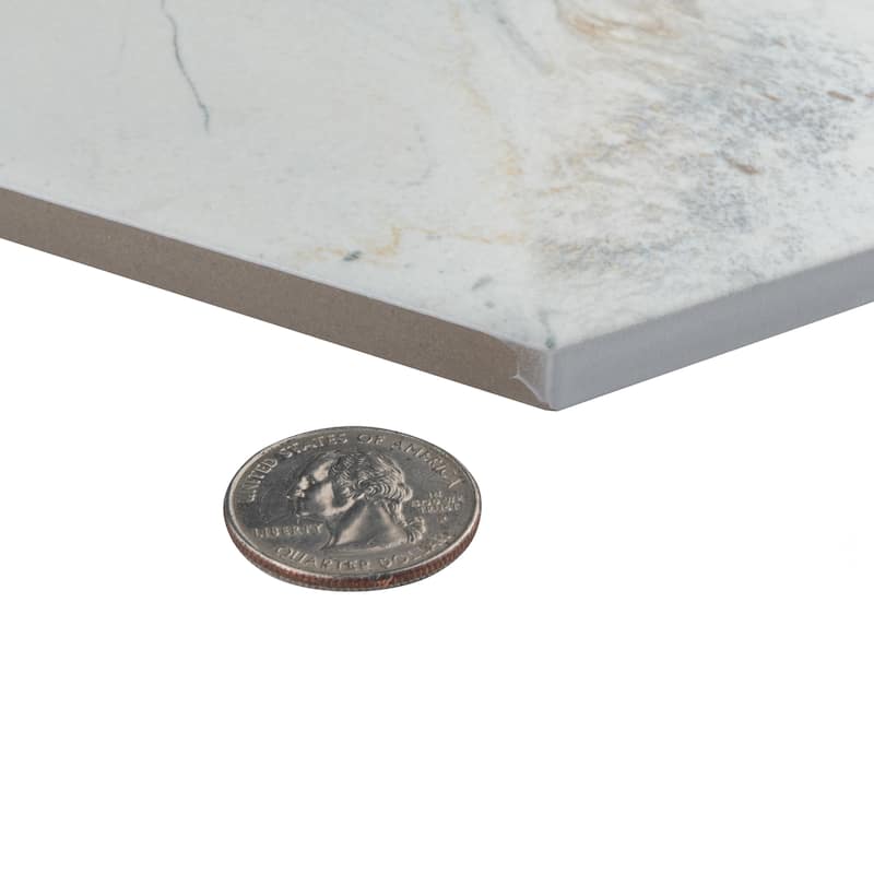 Merola Tile Marmaris Hex Sunset 8-5/8" x 9-7/8" Porcelain Floor and Wall Tile