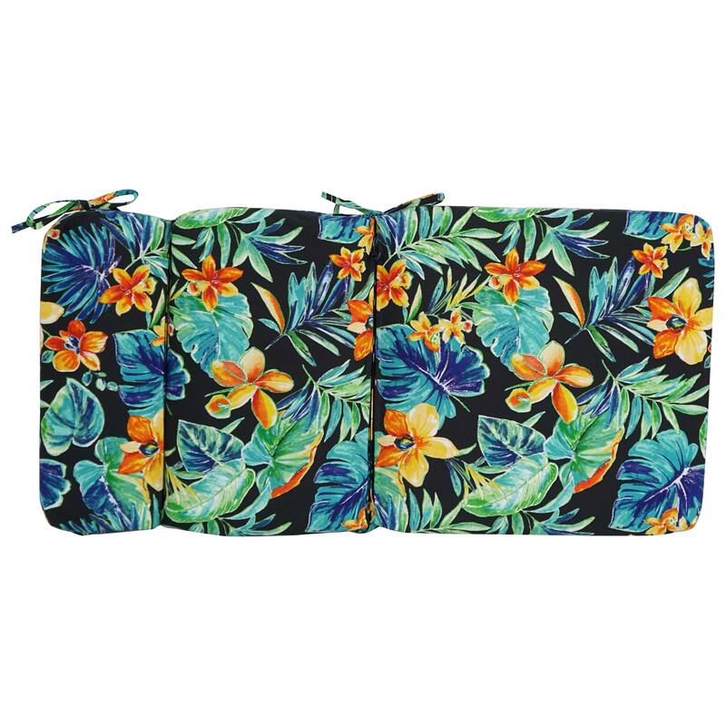 22-inch by 45-inch Three-section Outdoor Seat/Back Chair Cushion