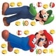 preview thumbnail 1 of 6, Super Mario Luigi And Mario Giant Peel and Stick Wall Decals by RoomMates
