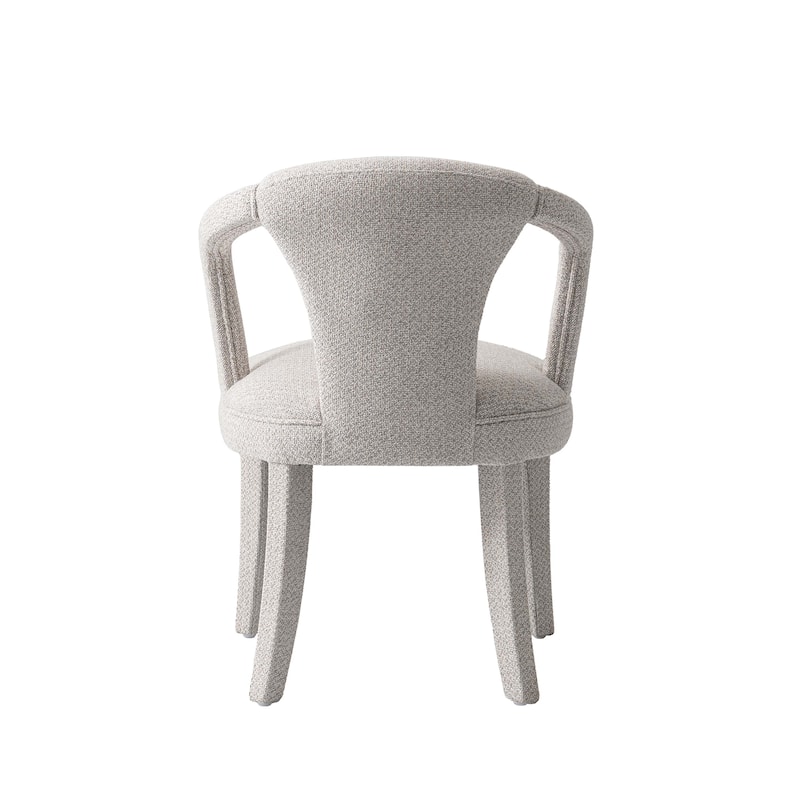 Manhattan Comfort Modern Palmer Tweed Dining Armchair