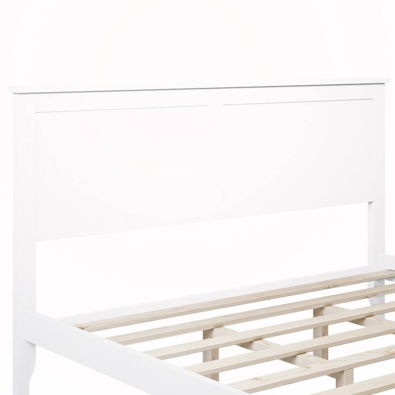 Solid Wood Queen Platform Bed