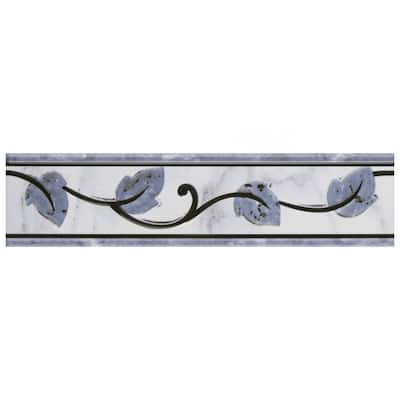 Merola Tile Aroas Listello Gris 2" x 7-7/8" Ceramic Wall Trim - (1 Tile)