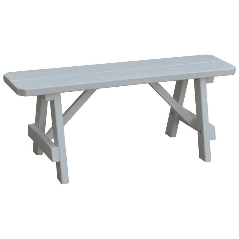 Pine 4' Traditional Bench