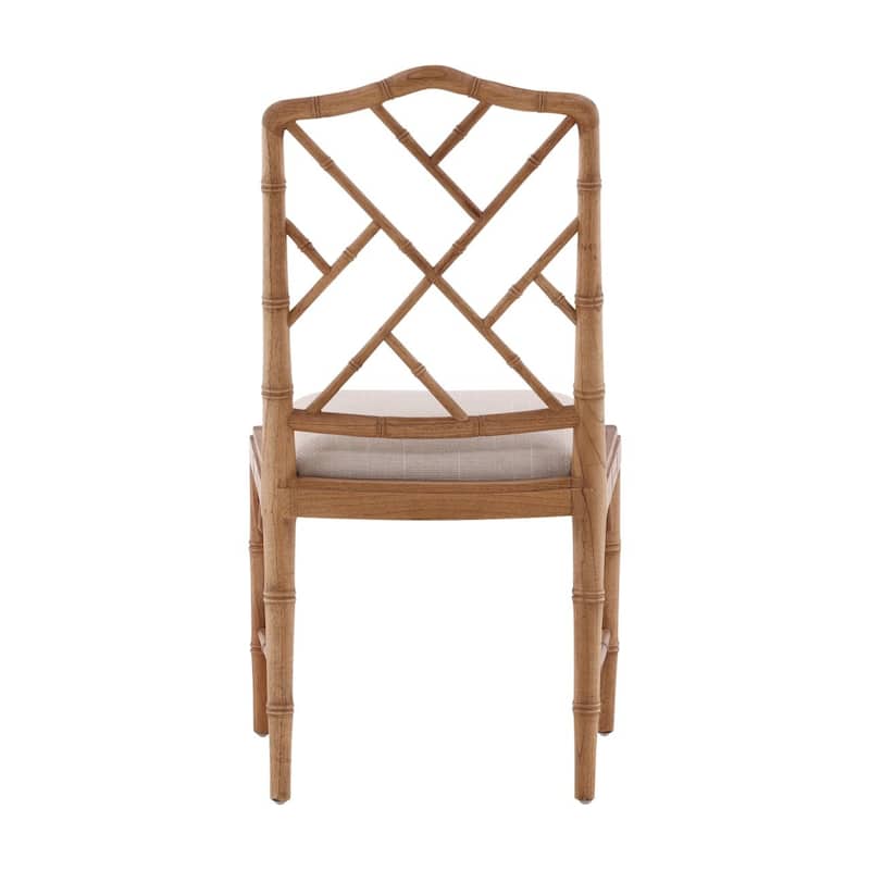 Furniture Classics Sawyer Natural Mahogany Upholstered Sawyer Side Chair