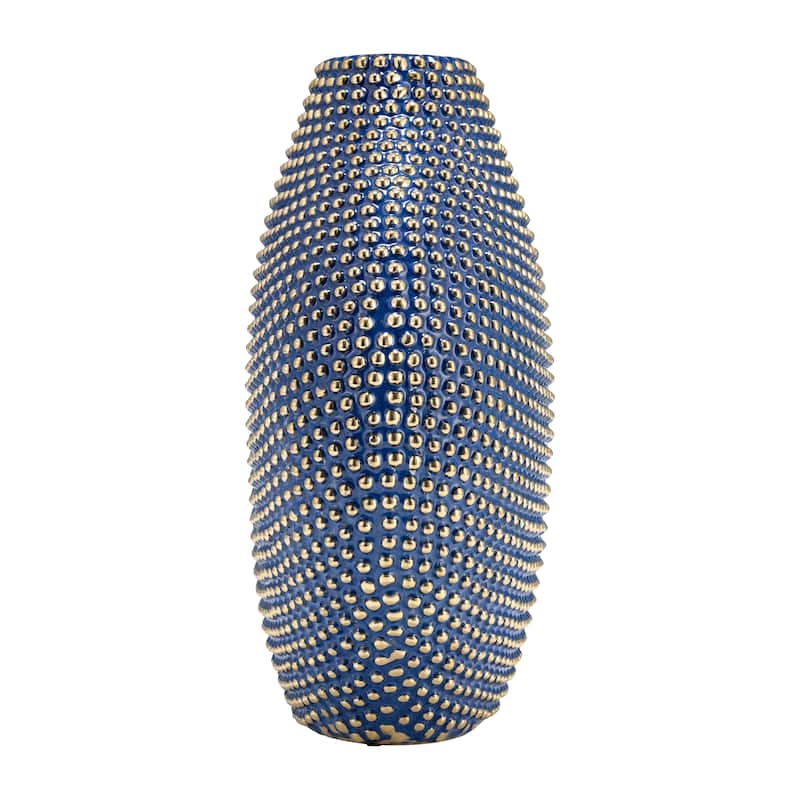 Sagebrook Home Contenporary Ceramic Beaded Vase