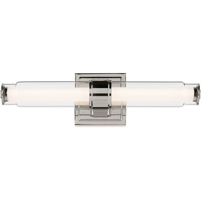Kichler 55237LED Laurene 2 Light 19" Wide LED Vanity Light with Clear