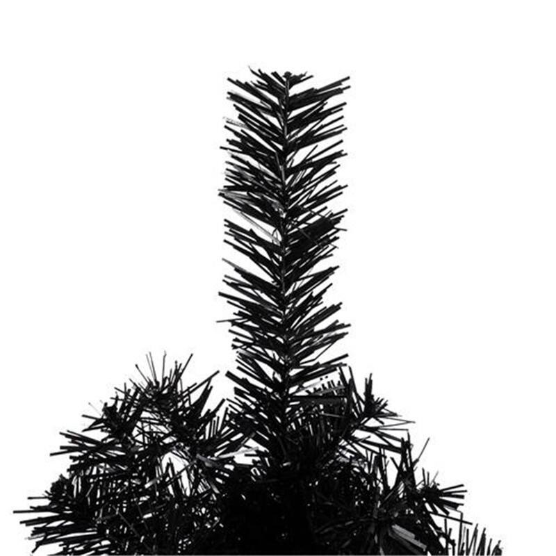 6FT Black/Pink Artificial Xmas Tree 1600Tips