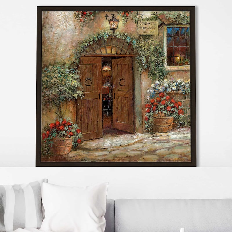 "Vita Tranquilla" by Ruane Manning Print on Floating Canvas