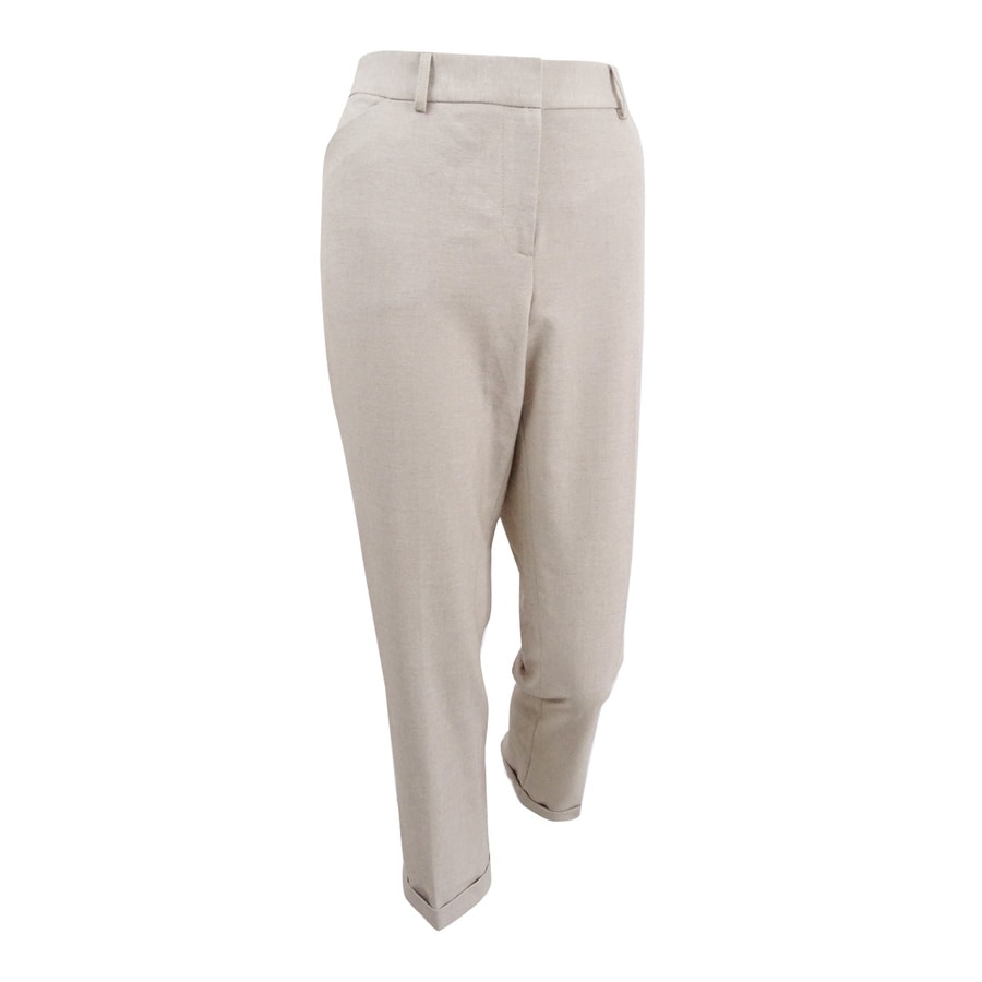 ivory plus size pants