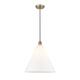 Option Antique Brass / Matte White