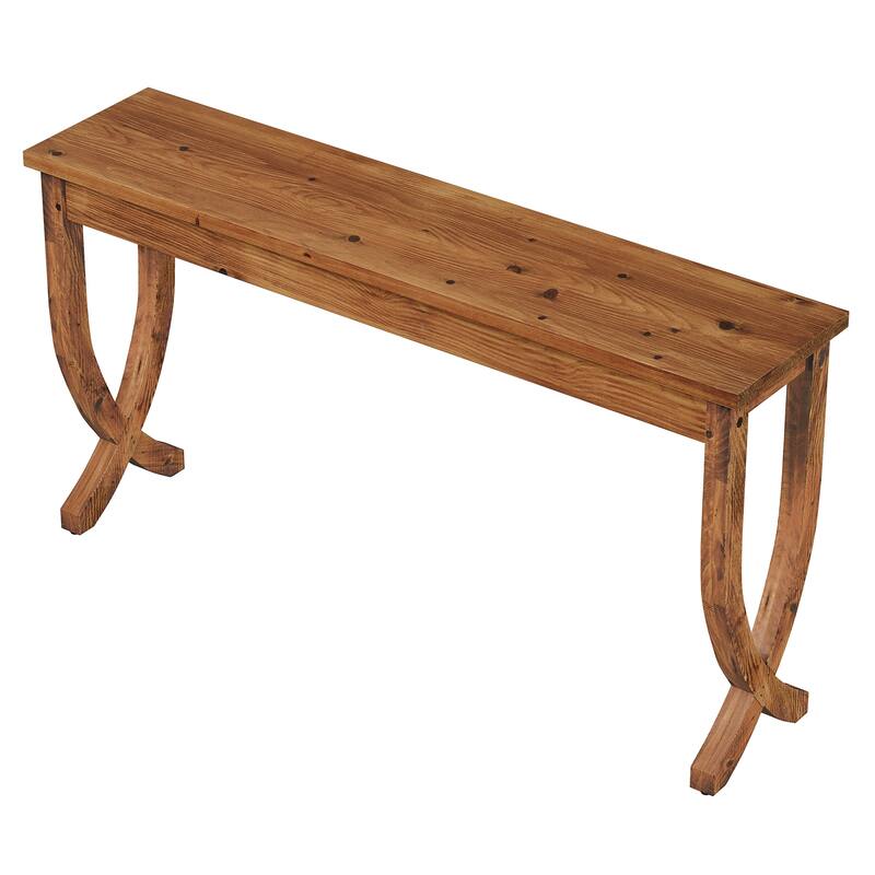Solid Wood Console Table, Entryway Sofa Table, Living Room Hallway Entrance Foyer Accent Side Table