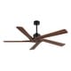 preview thumbnail 6 of 50, WINGBO 64 Inch DC Motor Indoor Ceiling Fan without Lights - N/A Black and Walnut