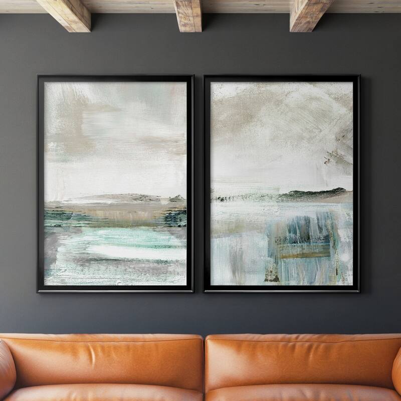 Summer Teal I Premium Framed Print - Ready to Hang - Multi-Color