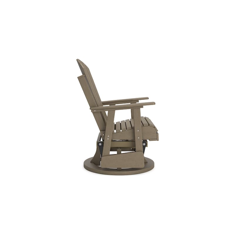 Signature Design by Ashley Hyland wave Outdoor Swivel Glider Chair - 30.88" W x 30.5" D x 41.63" H