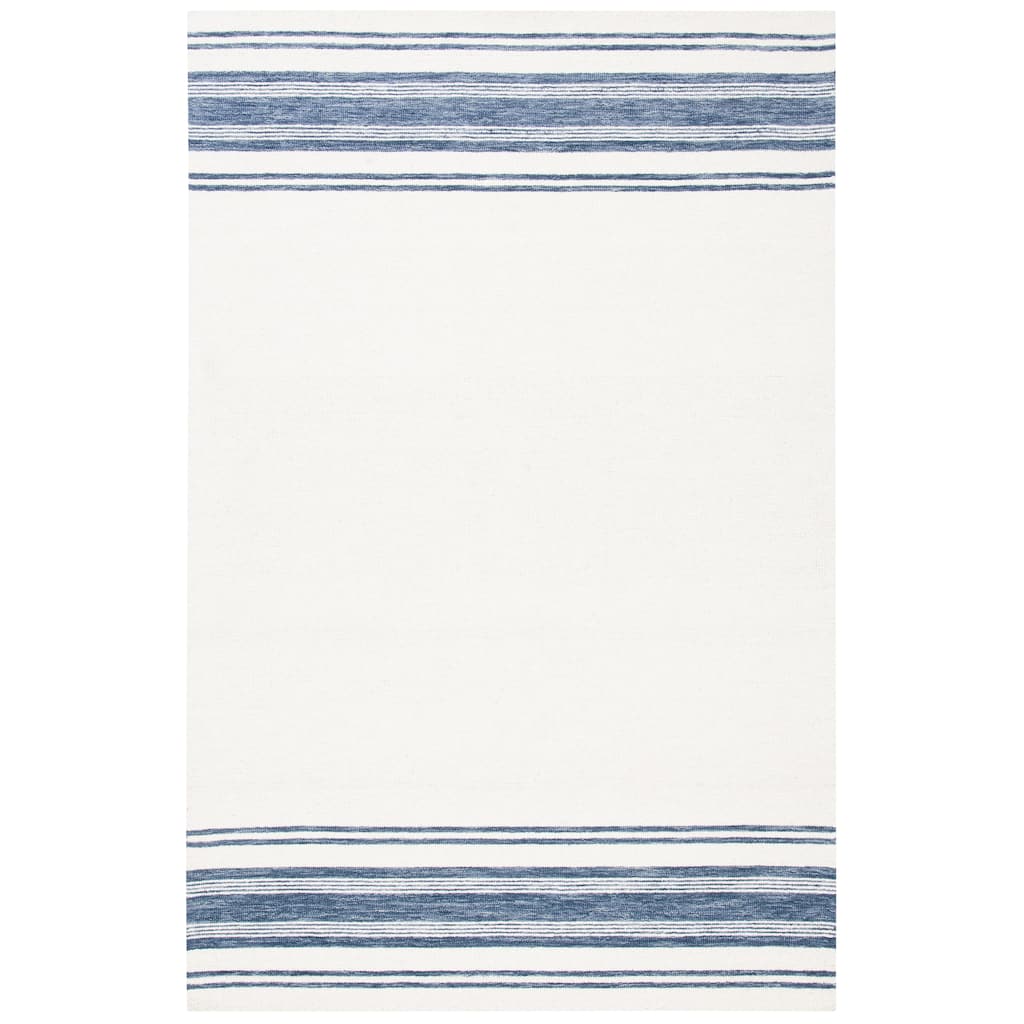 SAFAVIEH Handmade Metro Hedije Stripe Wool Rug