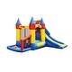 preview thumbnail 3 of 6, Inflatable Bounce House with Basketball Rim and 780W Blower - Multi - 130" x 118" x 82.5"