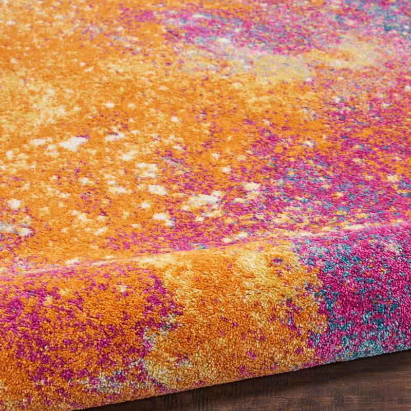 Nourison Passion Colorful Modern Abstract Area Rug