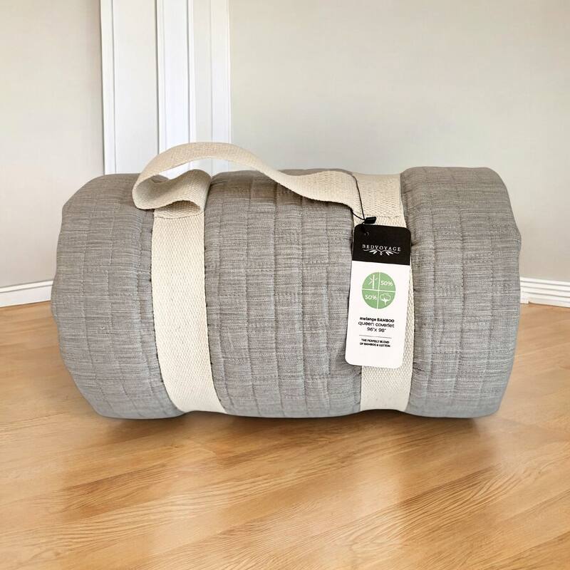 BedVoyage viscose from Bamboo Cotton Quilted Coverlet BedSpread