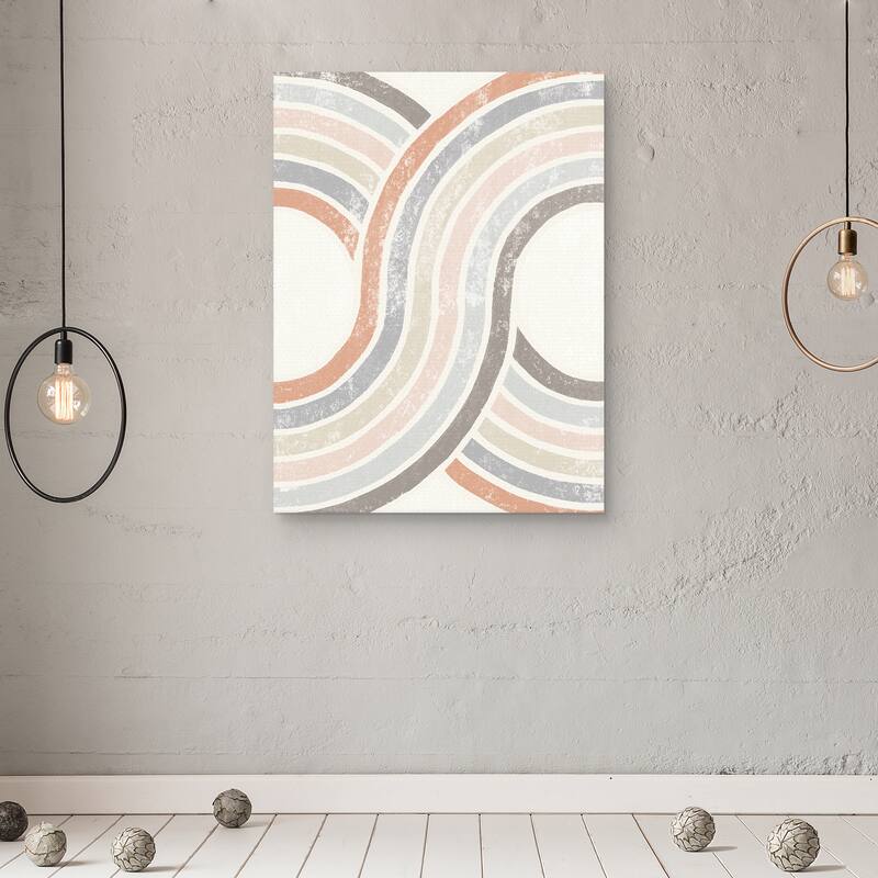 Over the Rainbow II Crop by Moira Hershey Canvas Art Print