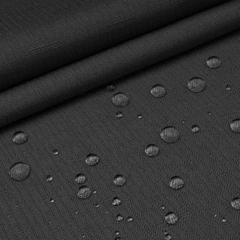 No Hook Slub Linen Texture Shower Curtain with PEVA Snap-in Liner
