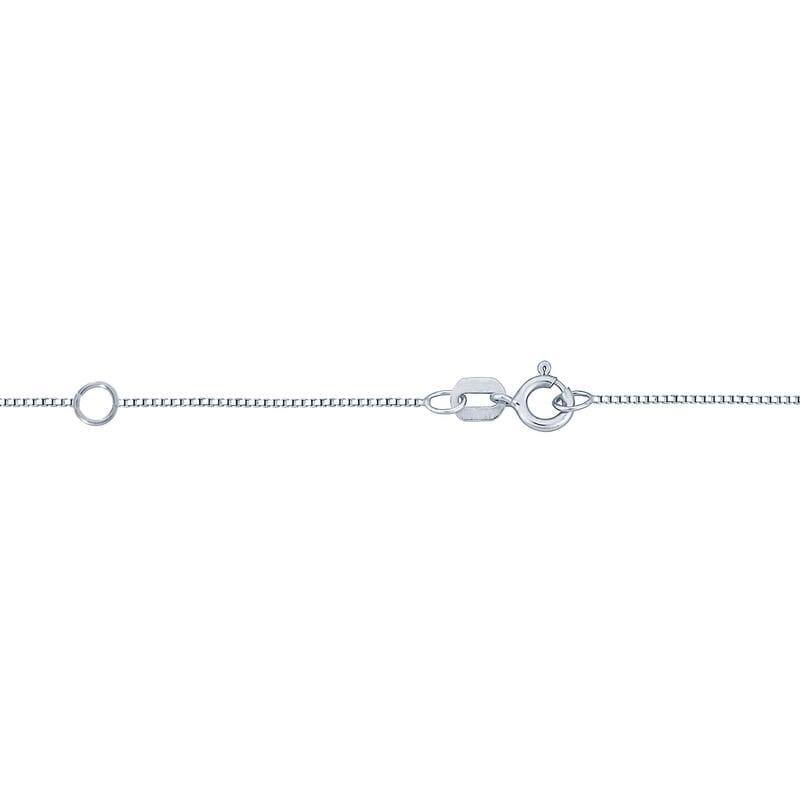 Auriya 14k Gold Blue Sapphire Solitaire Necklace 1/2ctw 6-Prong