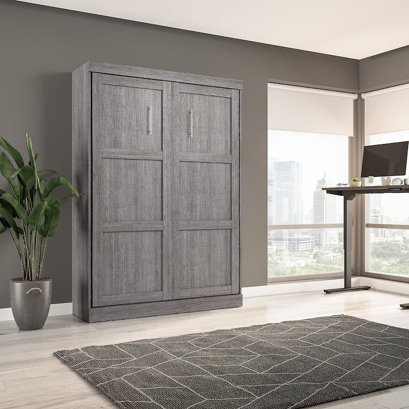Pur 59W Full Murphy Bed for Multipurpose Room by Bestar