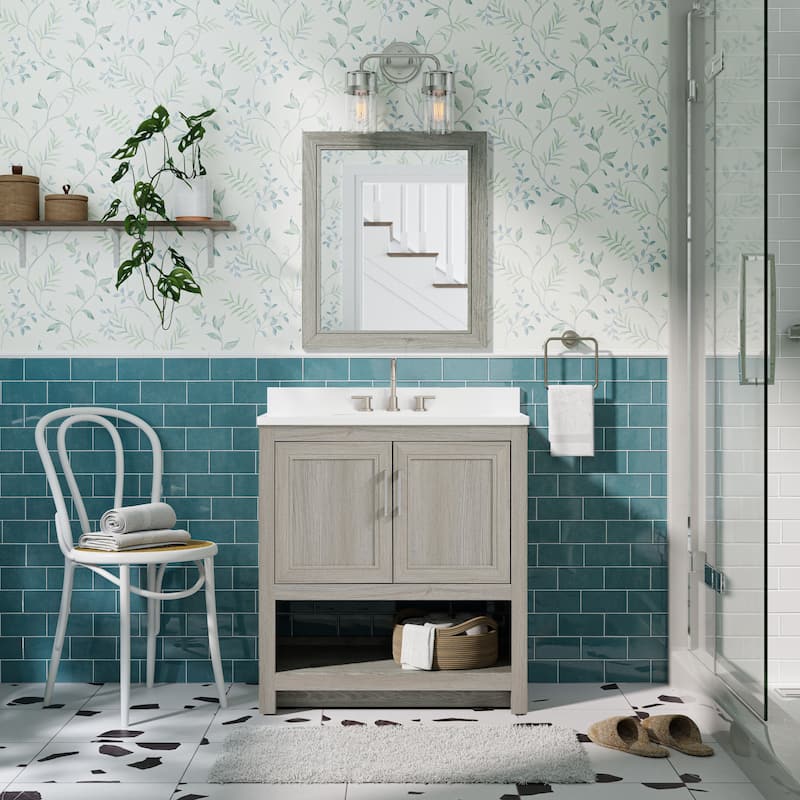 Blakely Vanity and Countertop with Mirror