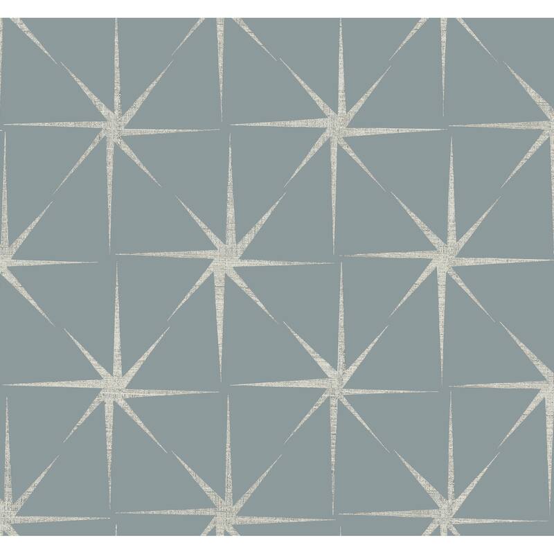 York Wallcoverings Evening Star Blue Wallpaper