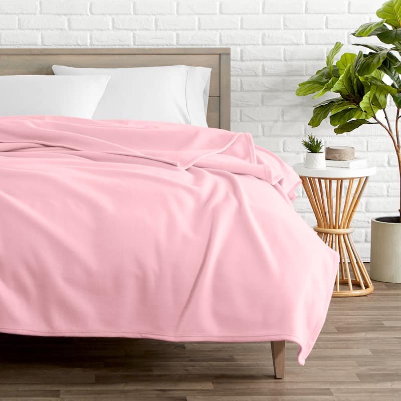 Bare Home Lightweight Polar Fleece Blanket