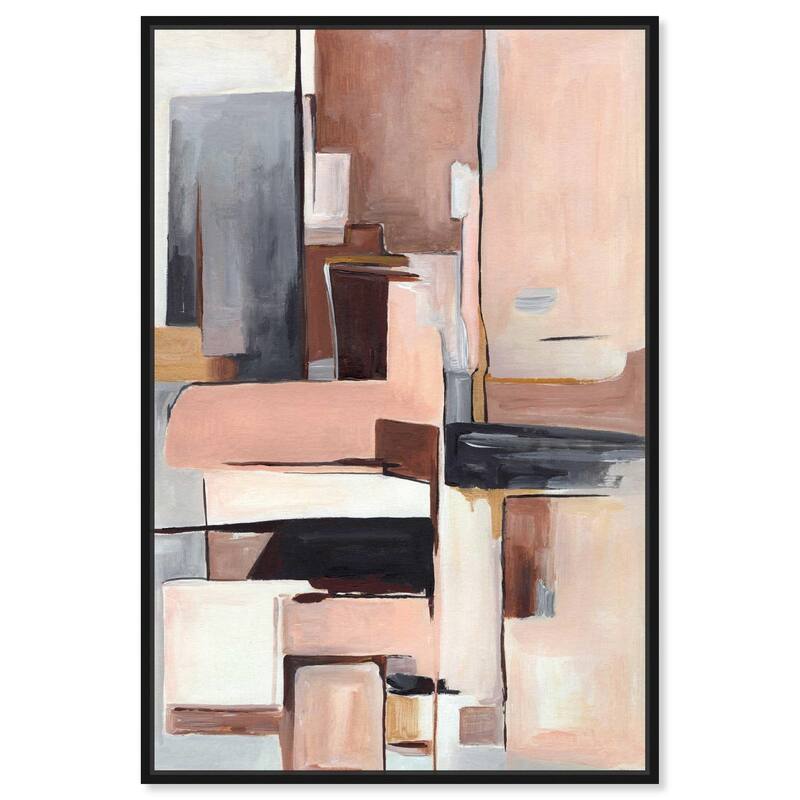 Stages of Life I Canvas by Art Remedy - 30" x 45" - Black