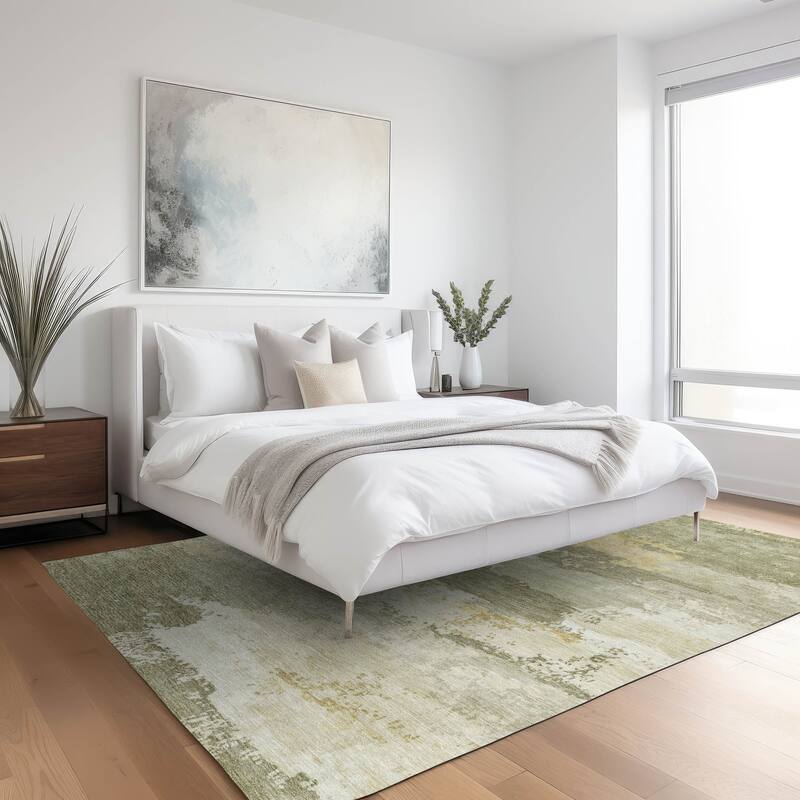 Machine Washable Indoor/ Outdoor Chantille Rug