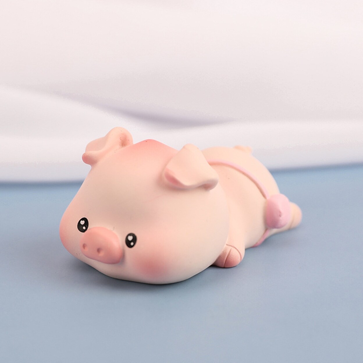 Cartoon Pig Figurine AntiFade Resin Micro Landscape Pig Statue